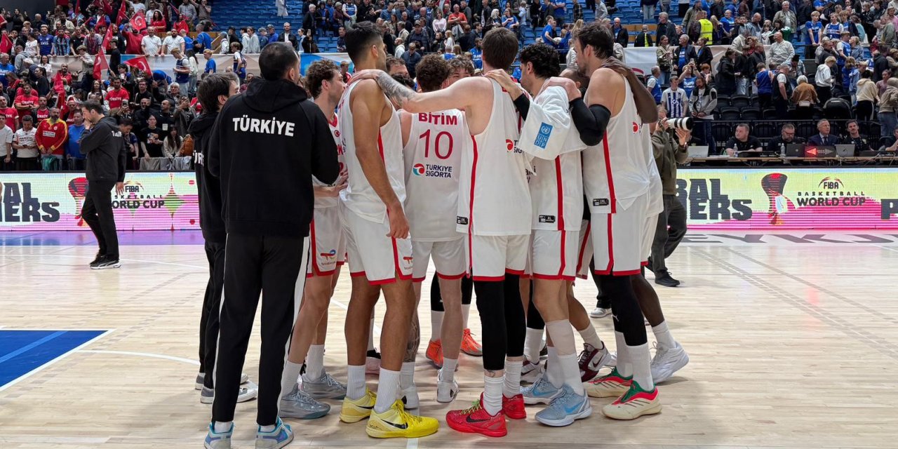 A Milli Erkek Basketbol Takımı, 2027 Dünya Kupası'na katılmaya hak kazandı