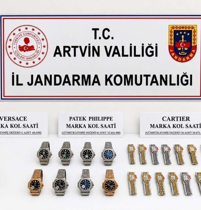 Artvin’de kaçakçılık operasyonları: 25 şüpheli yakalandı