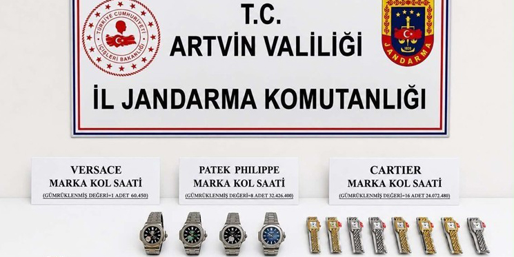 Artvin’de kaçakçılık operasyonları: 25 şüpheli yakalandı