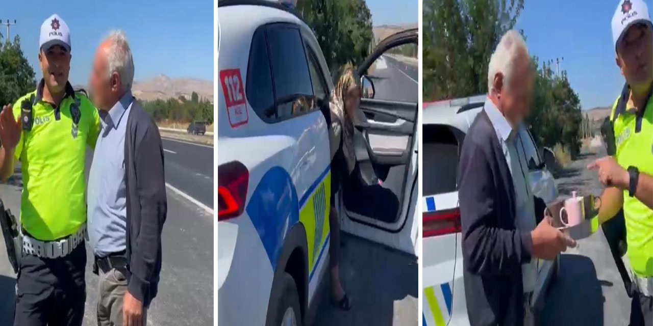 Ceza yememek için eşini yolda bırakıp uygulamaya girdi, polisten "evde bulaşık yıkama cezası" aldı