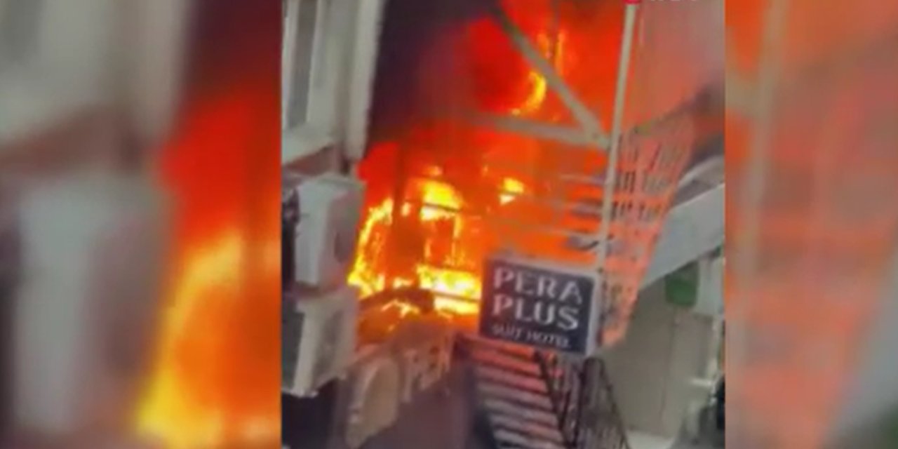 Bakırköy’de 6 katlı otelde yangın: 12 yaralı