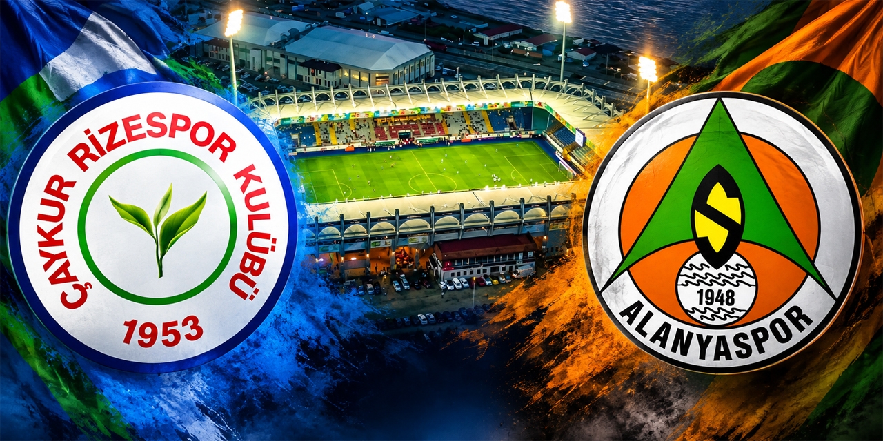 Çaykur Rizespor ile Alanyaspor 20. Kez Karşı Karşıya