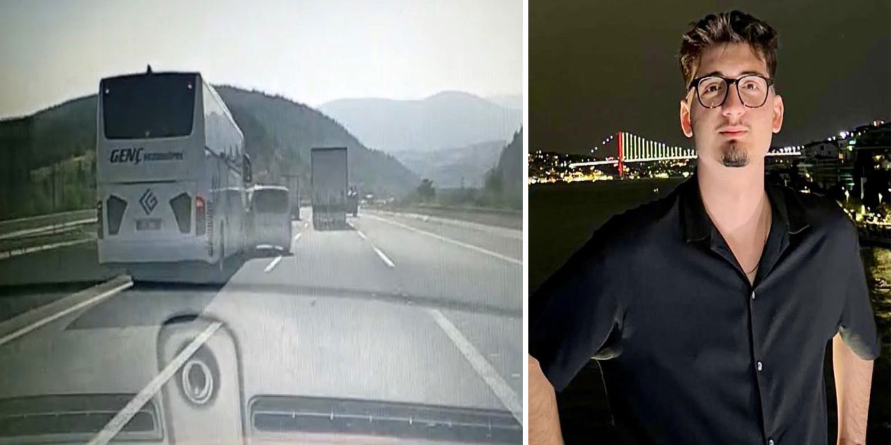 Yolcu otobüsünün önünde takla atan araçtan acı haber: Üniversite öğrencisi hayatını kaybetti