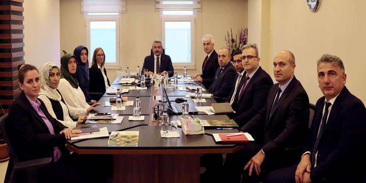 Vali Baydaş İl Tarım ve Orman Müdürlüğünden Brifing Aldı