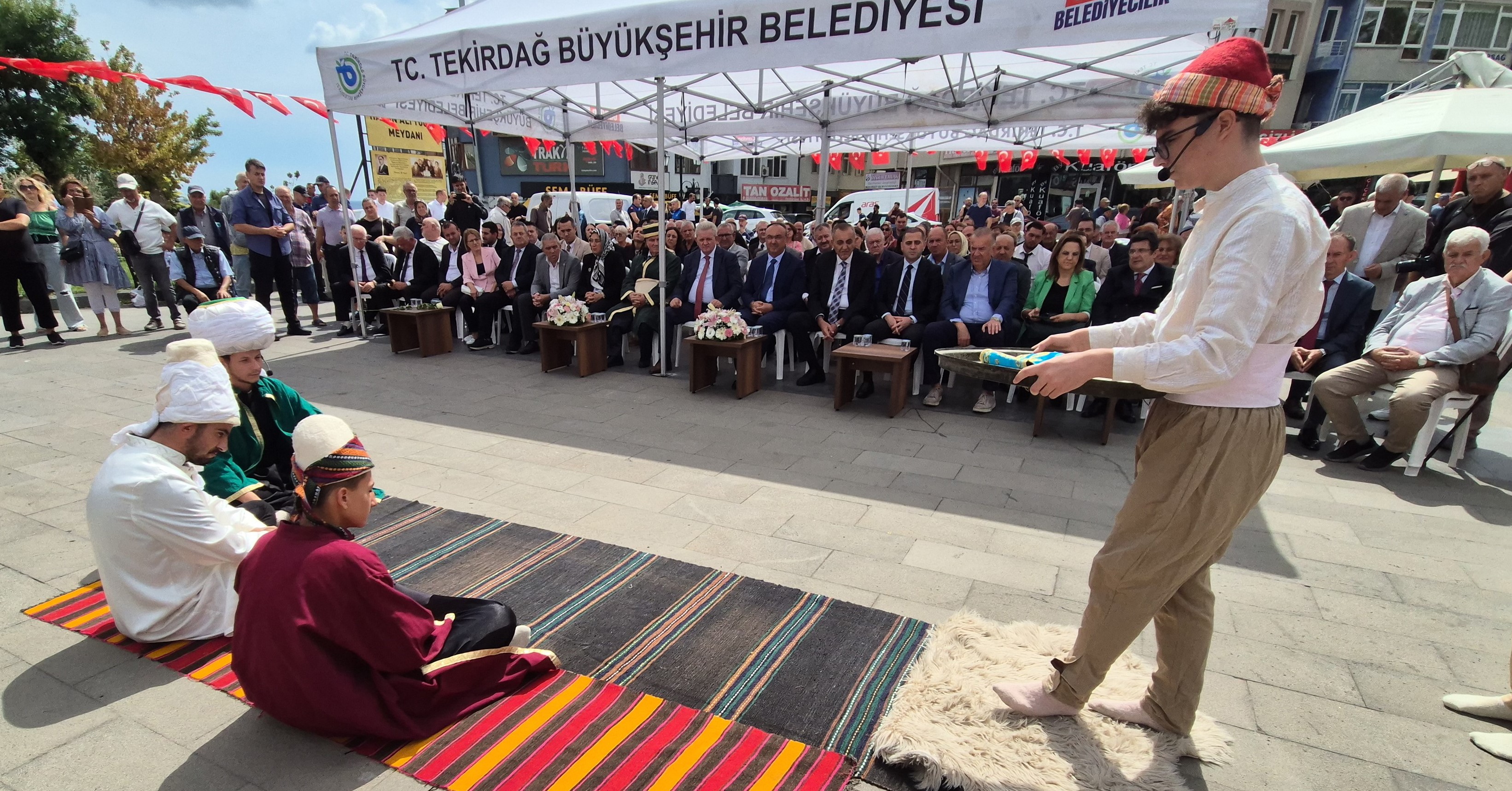Pabucu dama atıldı, yüz yıllık Ahilik geleneği Tekirdağ'da canlandırıldı