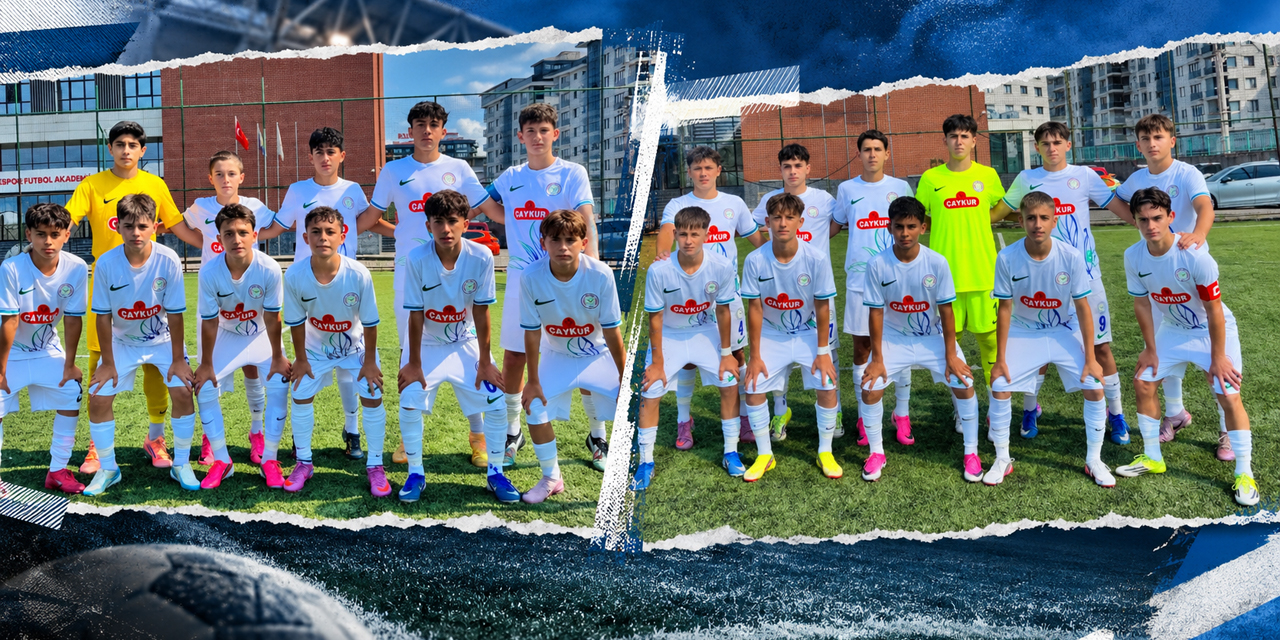 Çaykur Rizespor U15 Kazandı, U14 Mağlup Oldu