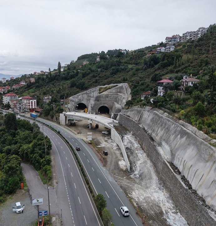 Güney Çevre Yolu yapım çalışmaları hız kesmeden devam ediyor