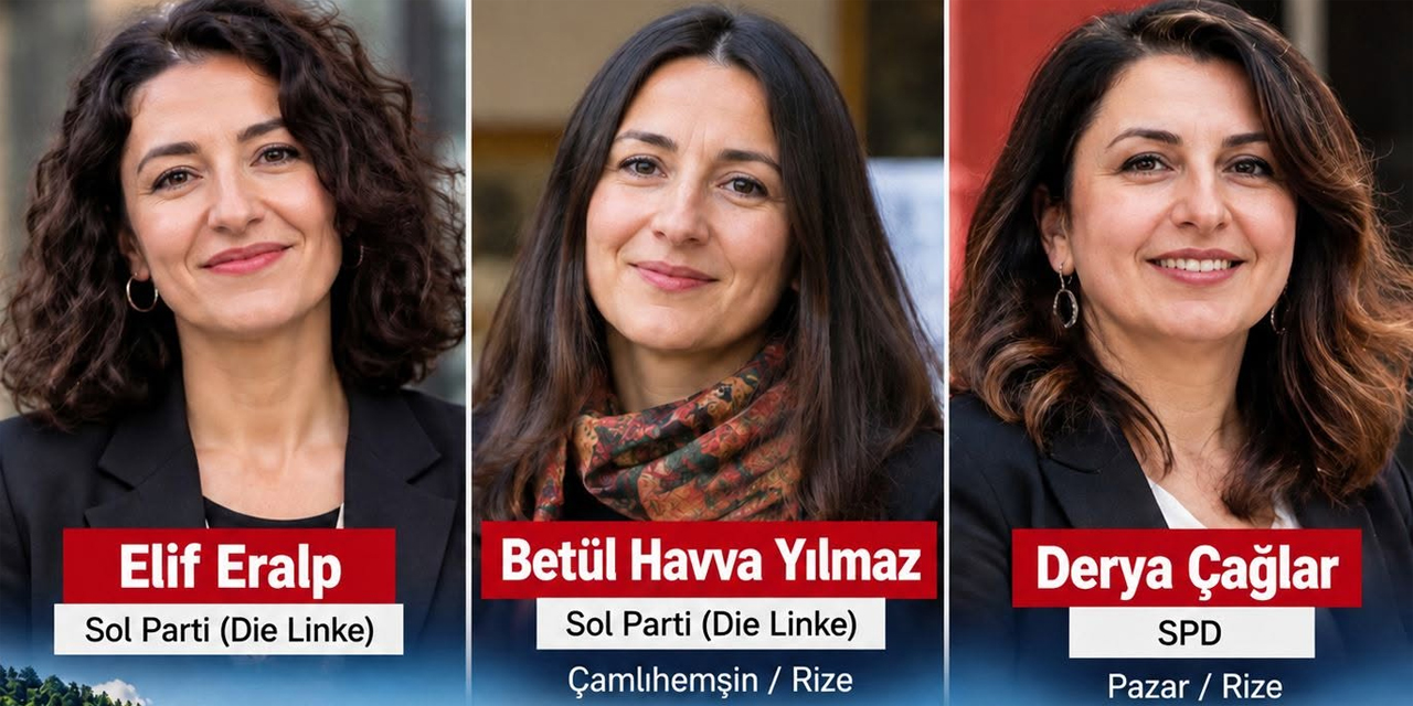 Berlin Seçimlerinde Rizeli İmzası: Derya Çağlar ve Betül Havva Yılmaz Parlamentoda