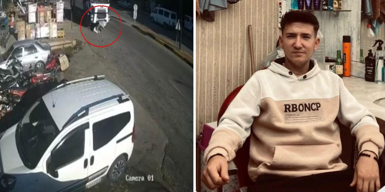 Çöp kamyonunun altında feci şekilde can verdi