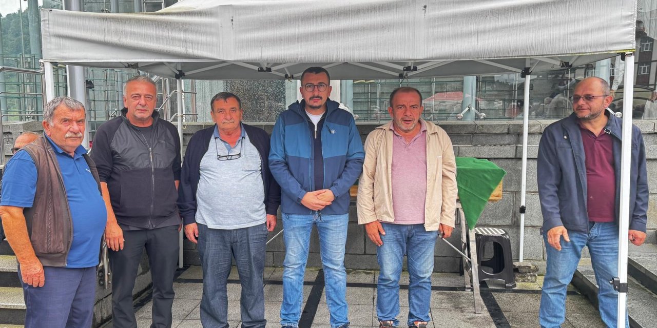 TSYD Rize Temsilcisi Selim Serdar Denizalp’in Teyzesi Son Yolculuğuna Uğurlandı