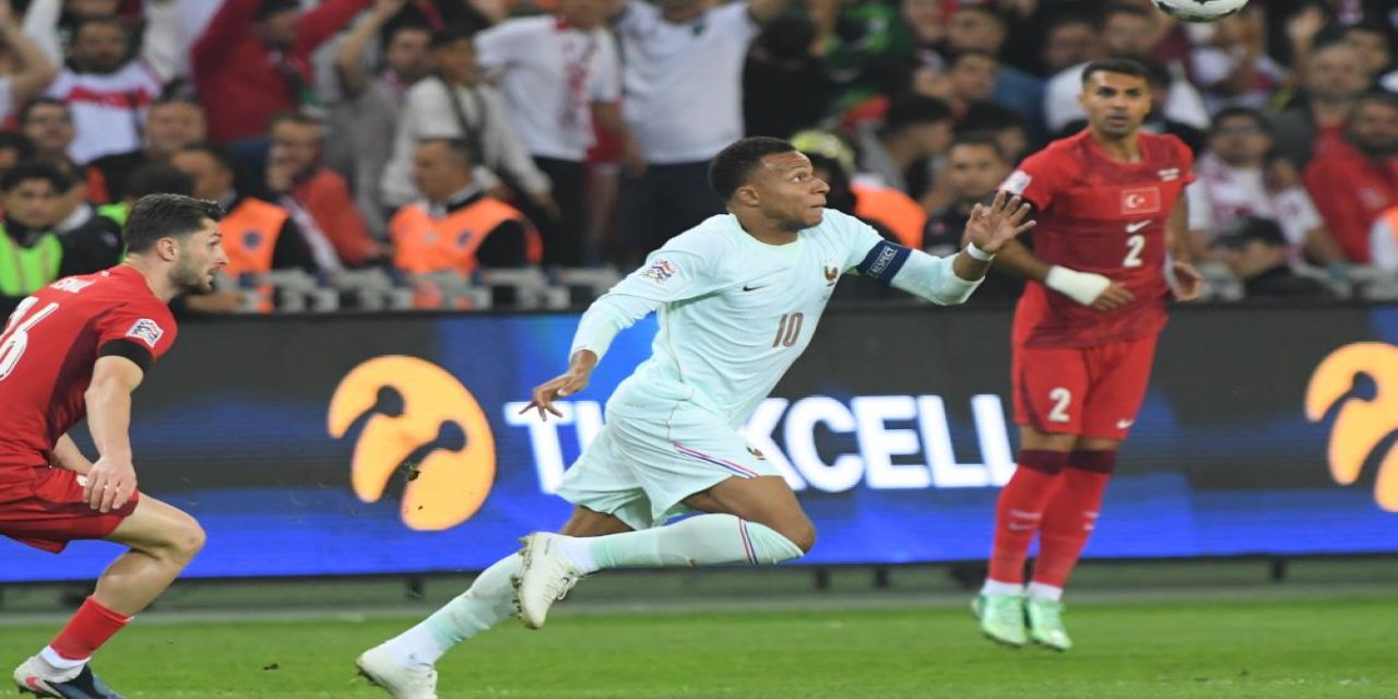 Türkiye, Uluslar Ligi'ne yenilgiyle başladı; Fransa'ya 1-0 Mağlup Oldu