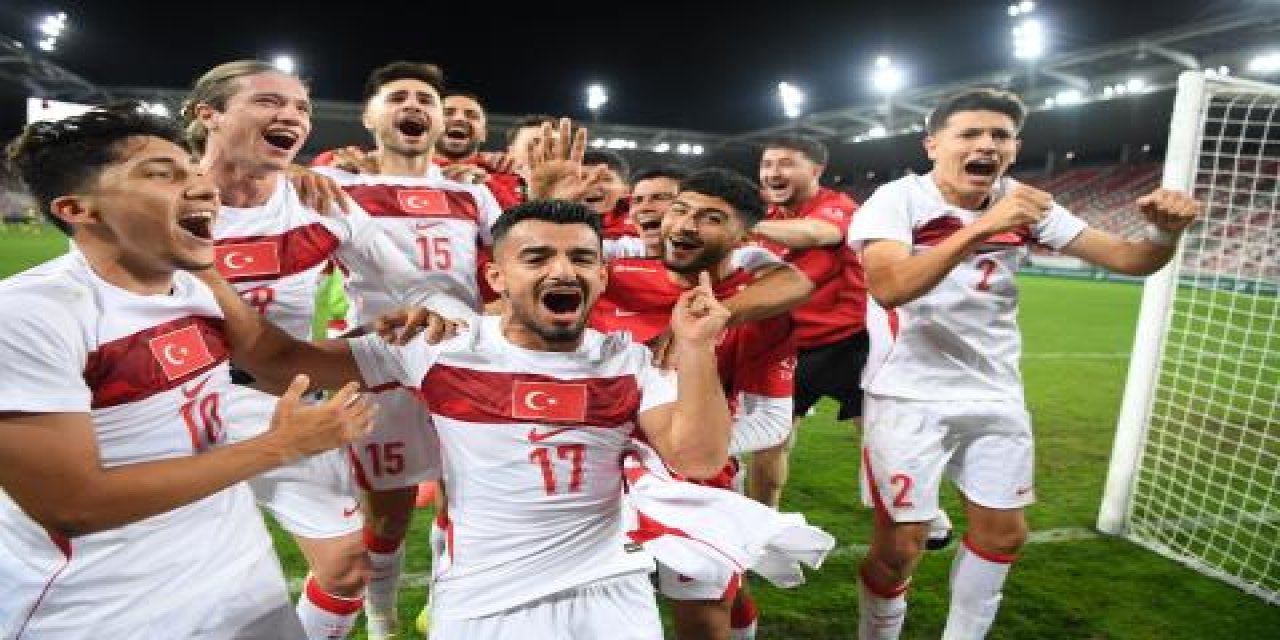 Ümit Milli Takım, Avrupa U21 Şampiyonası'nda play-off'u garantiledi