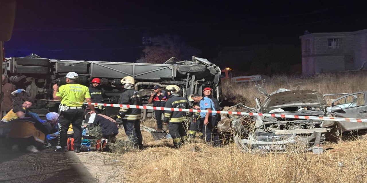 Gaziantep'te feci kaza: 7 ölü, 13 yaralı