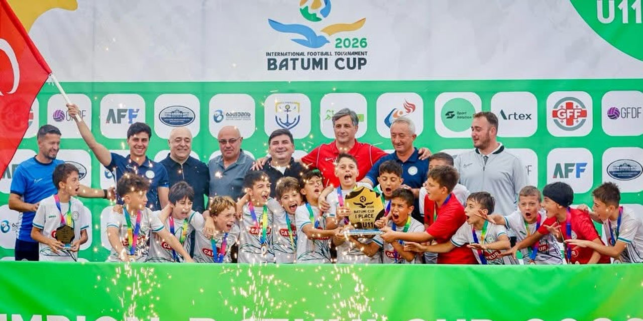 Batumi Cup 2026’da Rizespor Rüzgarı: Minik Atmacalar Namağlup Şampiyon Oldu