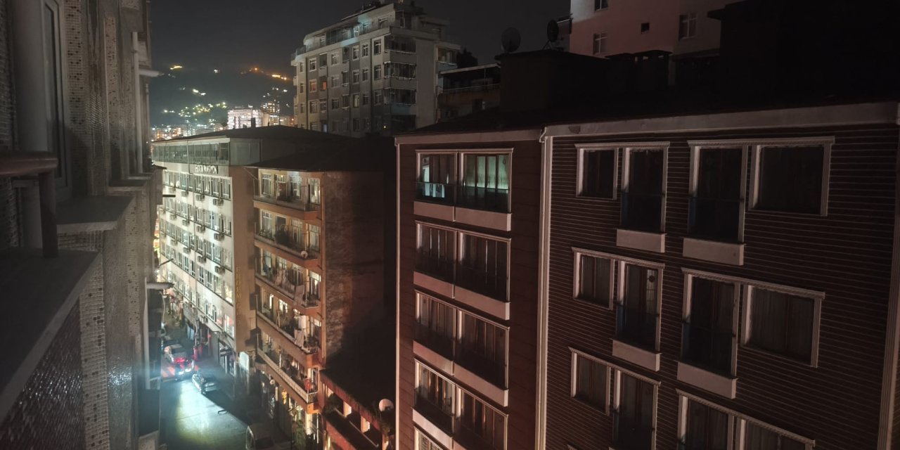 Rize'de Elektrik Kesintisi