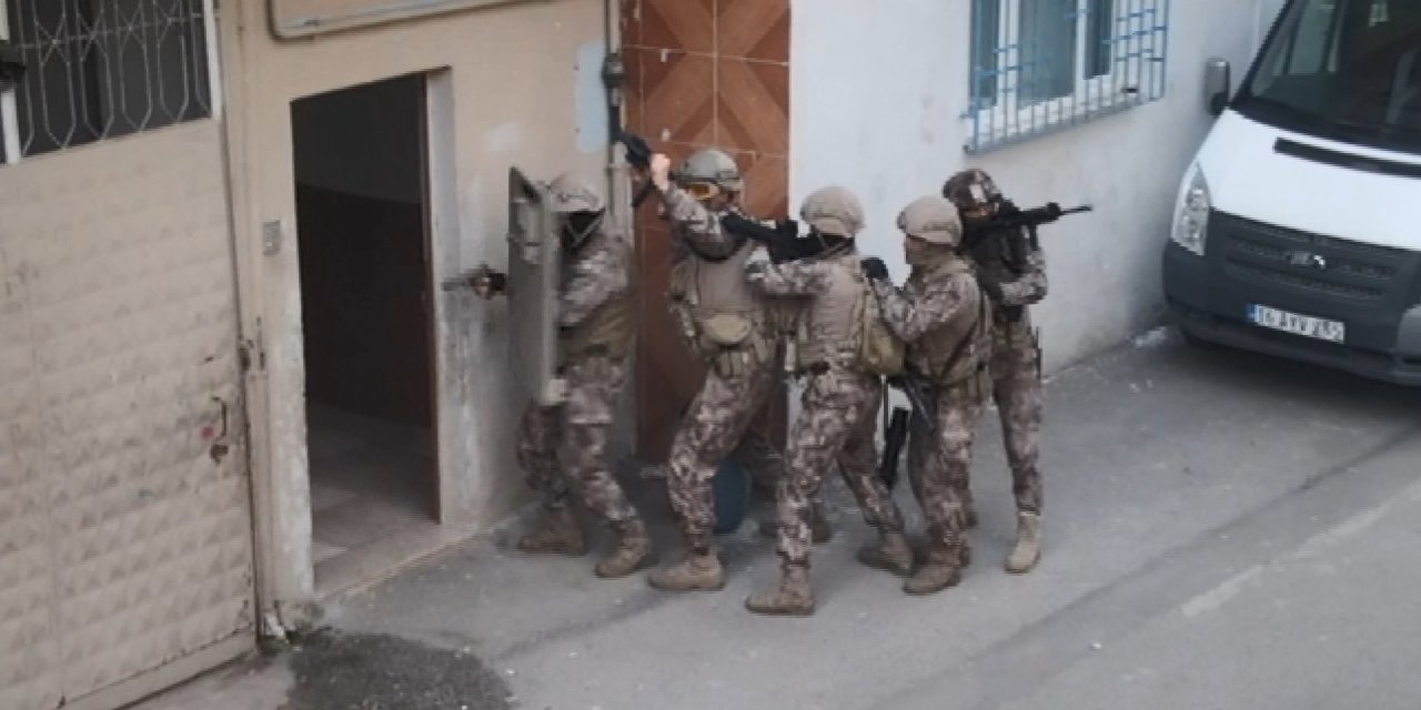 Bursa'da Deaş Operasyonunda 17 Gözaltı