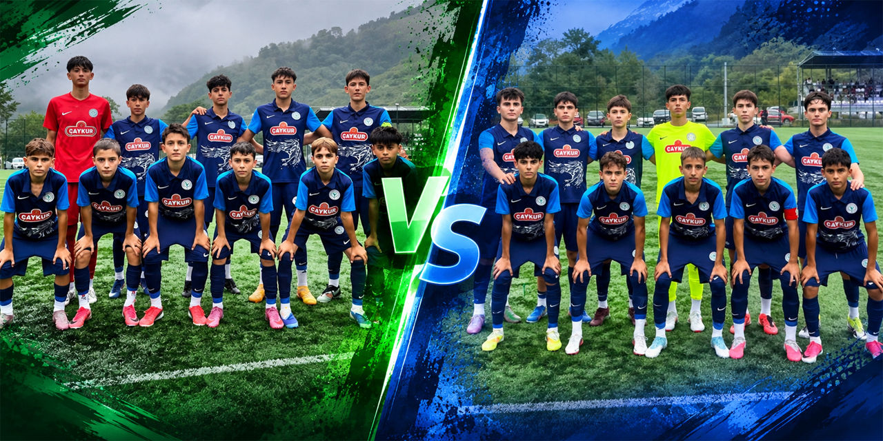 Çaykur Rizespor Altyapısı Ordu'da: U15 Kazandı, U14 Berabere Kaldı