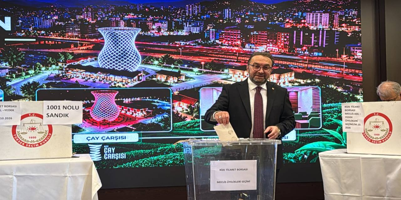 Rize Ticaret Borsası'nda Tek Listeyle Seçim Heyecanı