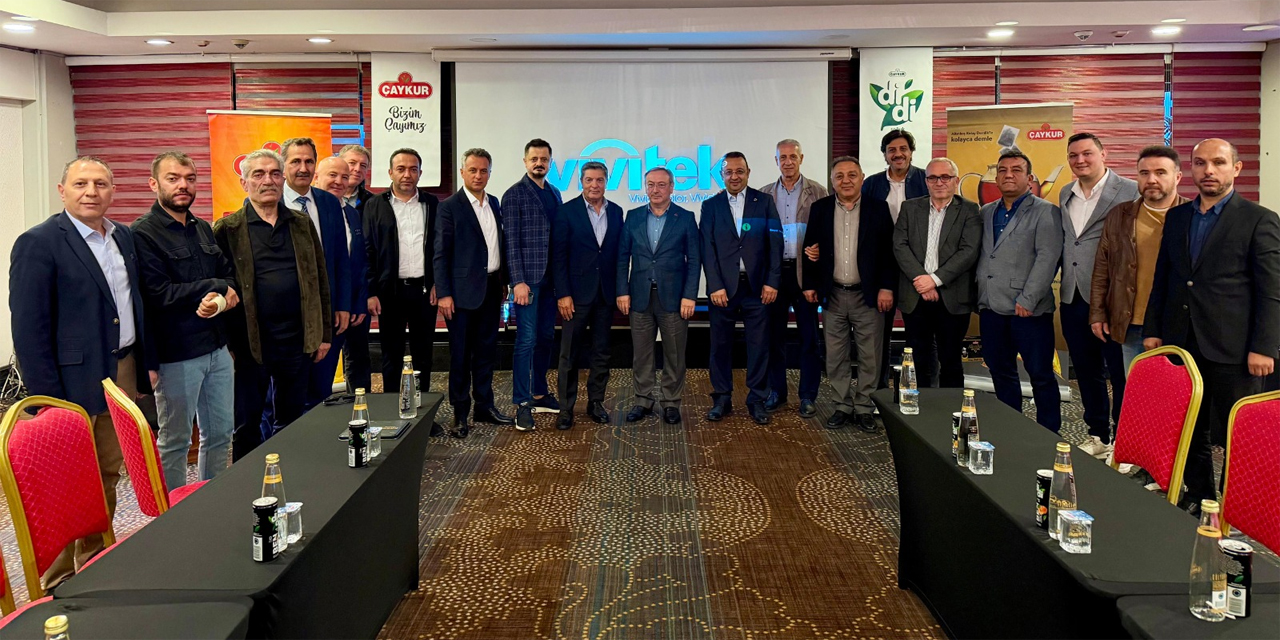 ÇAYKUR Genel Müdürü Yusuf Ziya Alim Ankara’da 12 İlin Bayi ve Satış Ekipleriyle