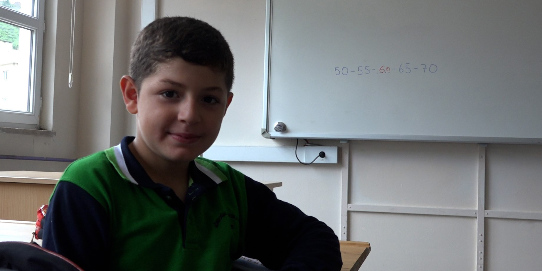 Lösemiyi yenen Egemen şimdi okullu oldu