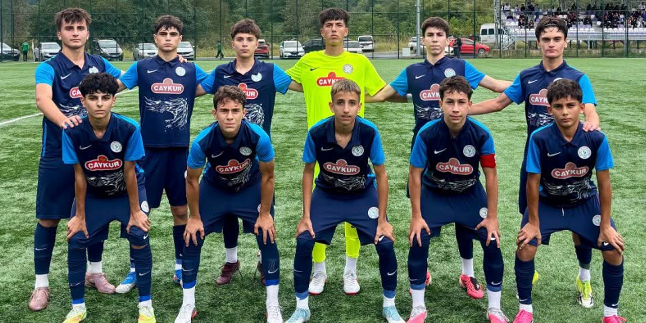 Çaykur Rizespor U15, Sebat Spor’u Tek Golle Geçti