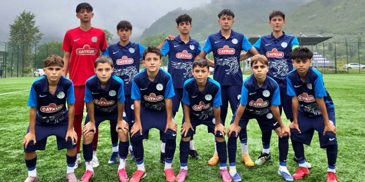 Çaykur Rizespor U14 Üstünlüğünü Koruyamadı: 2-3