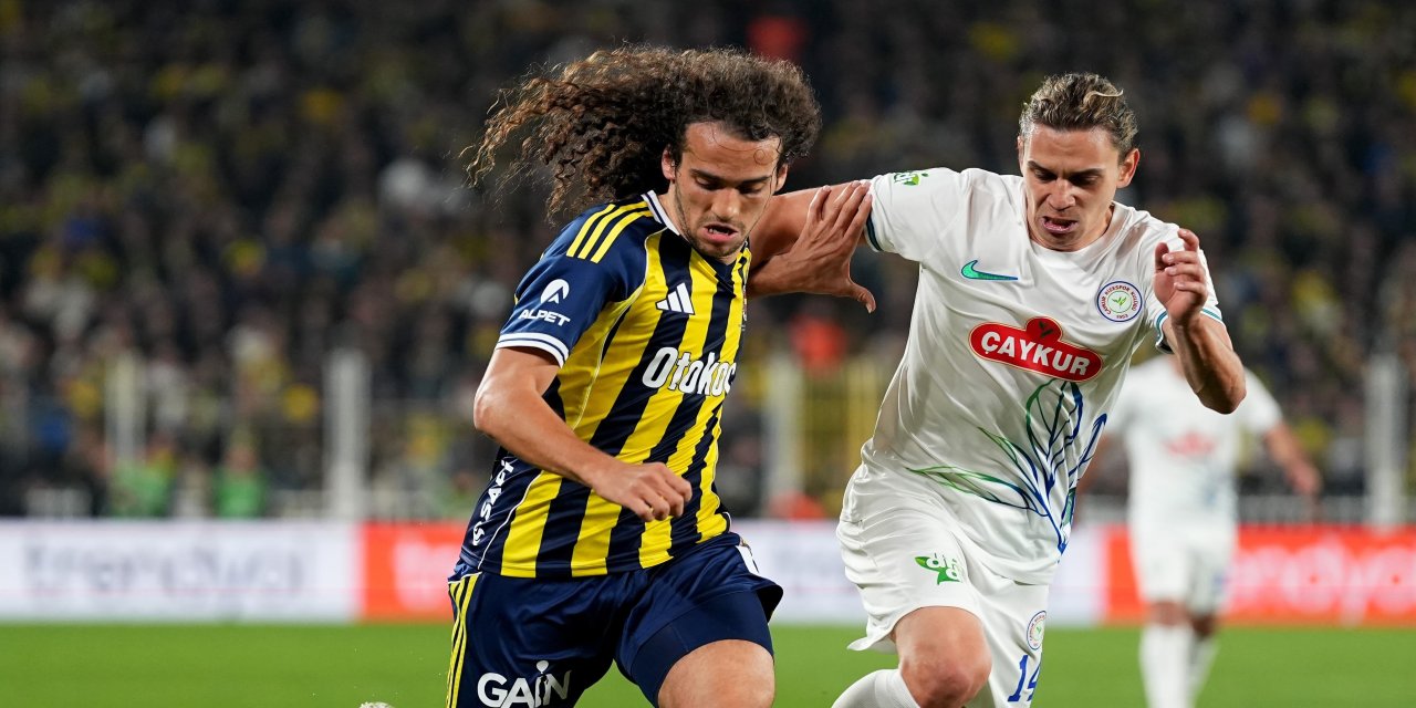 Fenerbahçe, Çaykur Rizespor'a konuk olacak