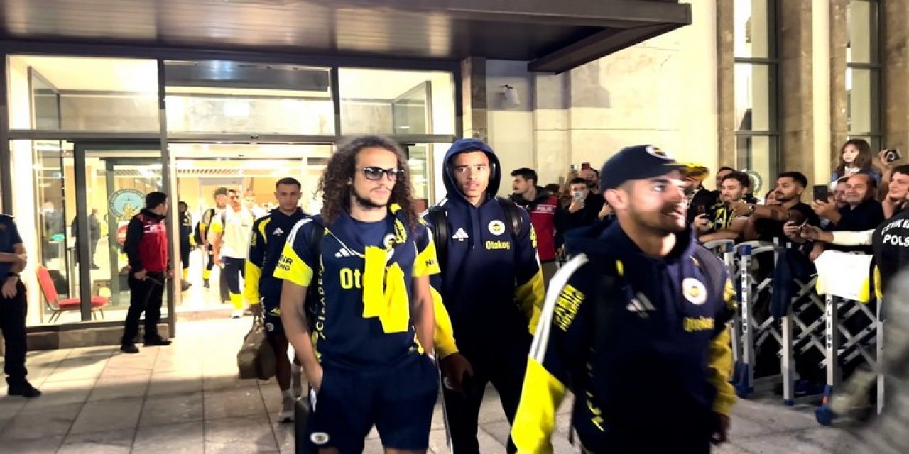 Fenerbahçe kafilesi Rize'de