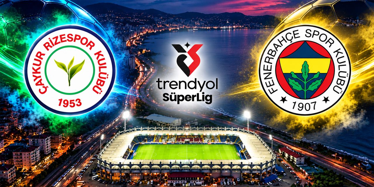 Çaykur Rizespor ile Fenerbahçe 55. Randevuya Çıkıyor
