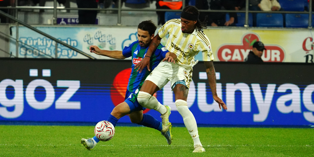 Çaykur Rizespor Evinde Fenerbahçe’ye Boyun Eğdi: 0-3