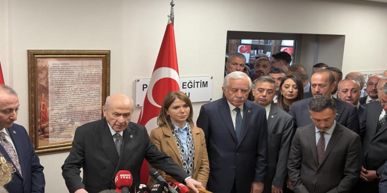 MHP lideri Bahçeli: "Siyasallaşma koordinatörlüğü İmralı’da bulunan kişinin de hakkıdır"