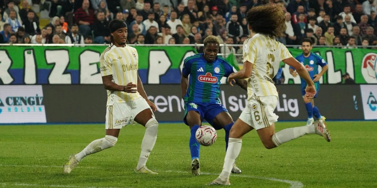 Çaykur Rizespor Zorlu Fikstüre Kötü Başladı!