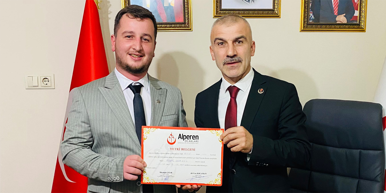 Alperen Ocakları Rize İl Başkanlığı’nda Bayrak Değişimi
