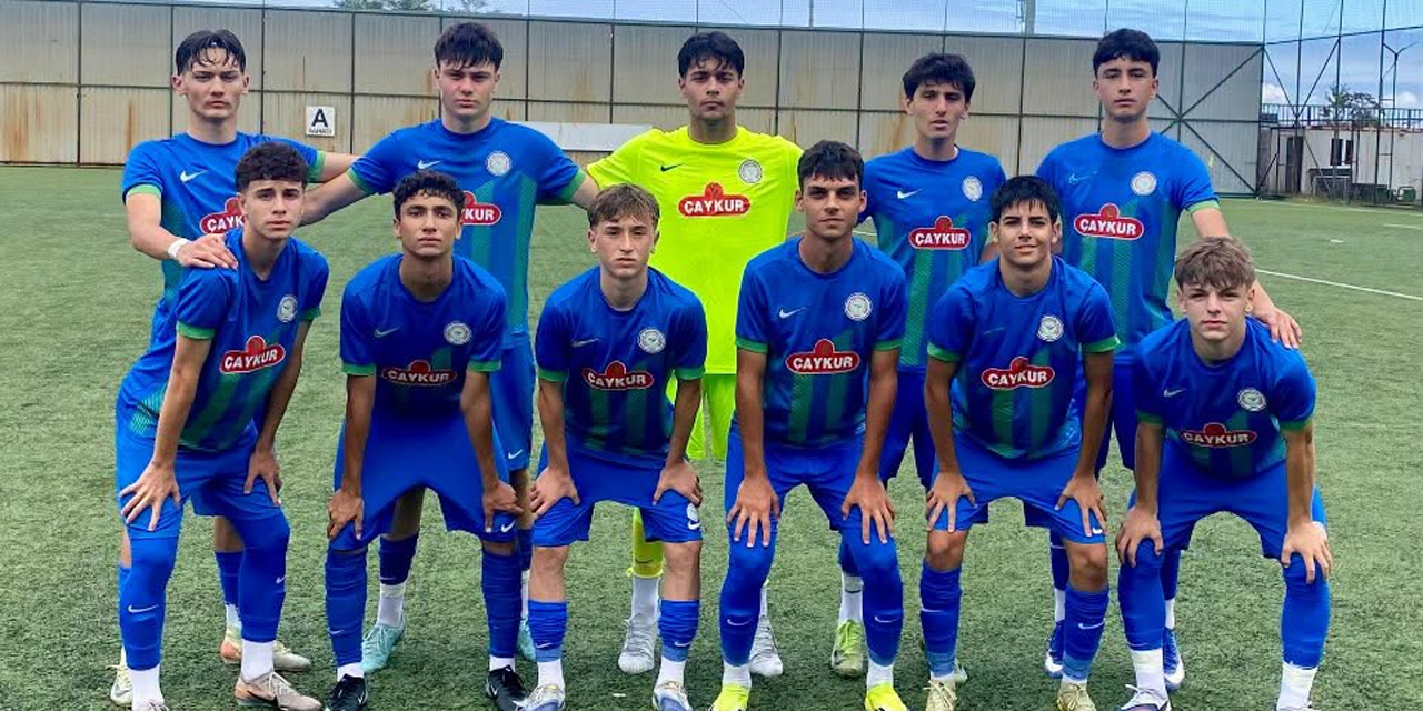 Çaykur Rizespor U16 Evinde Fark Attı: 8-1
