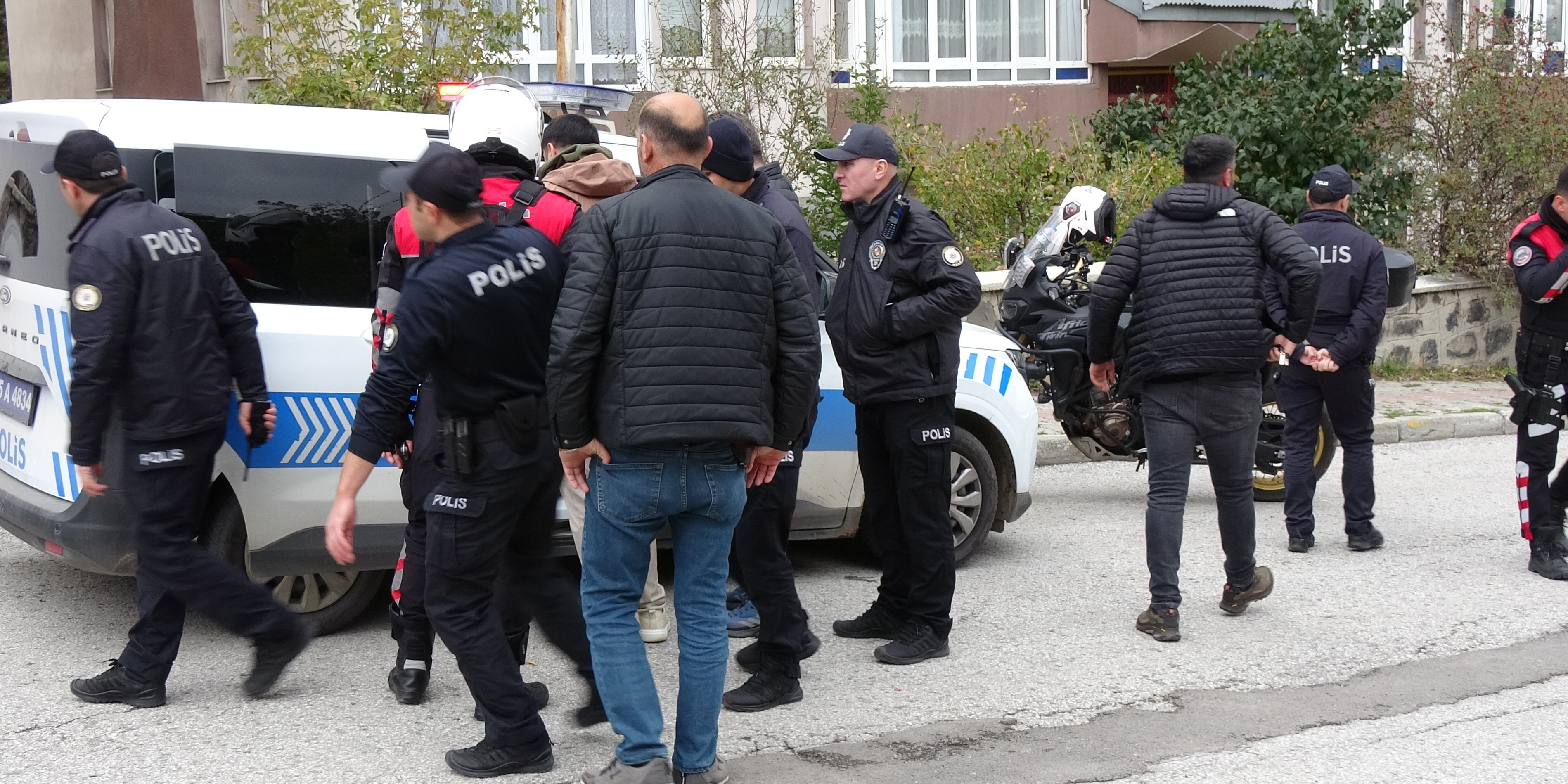 Erzurum'da aile içi kavgada korkulu anlar