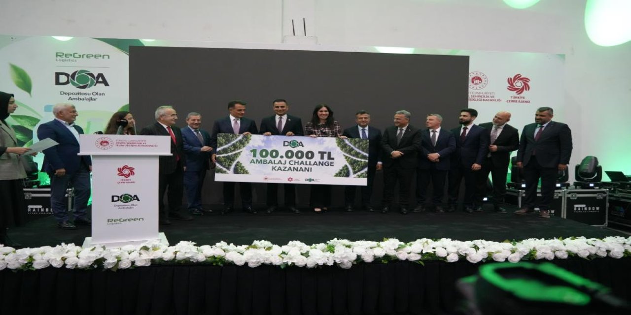 100 Bin Ambalaj Topladı, 100 Bin TL Ödülün Sahibi Oldu