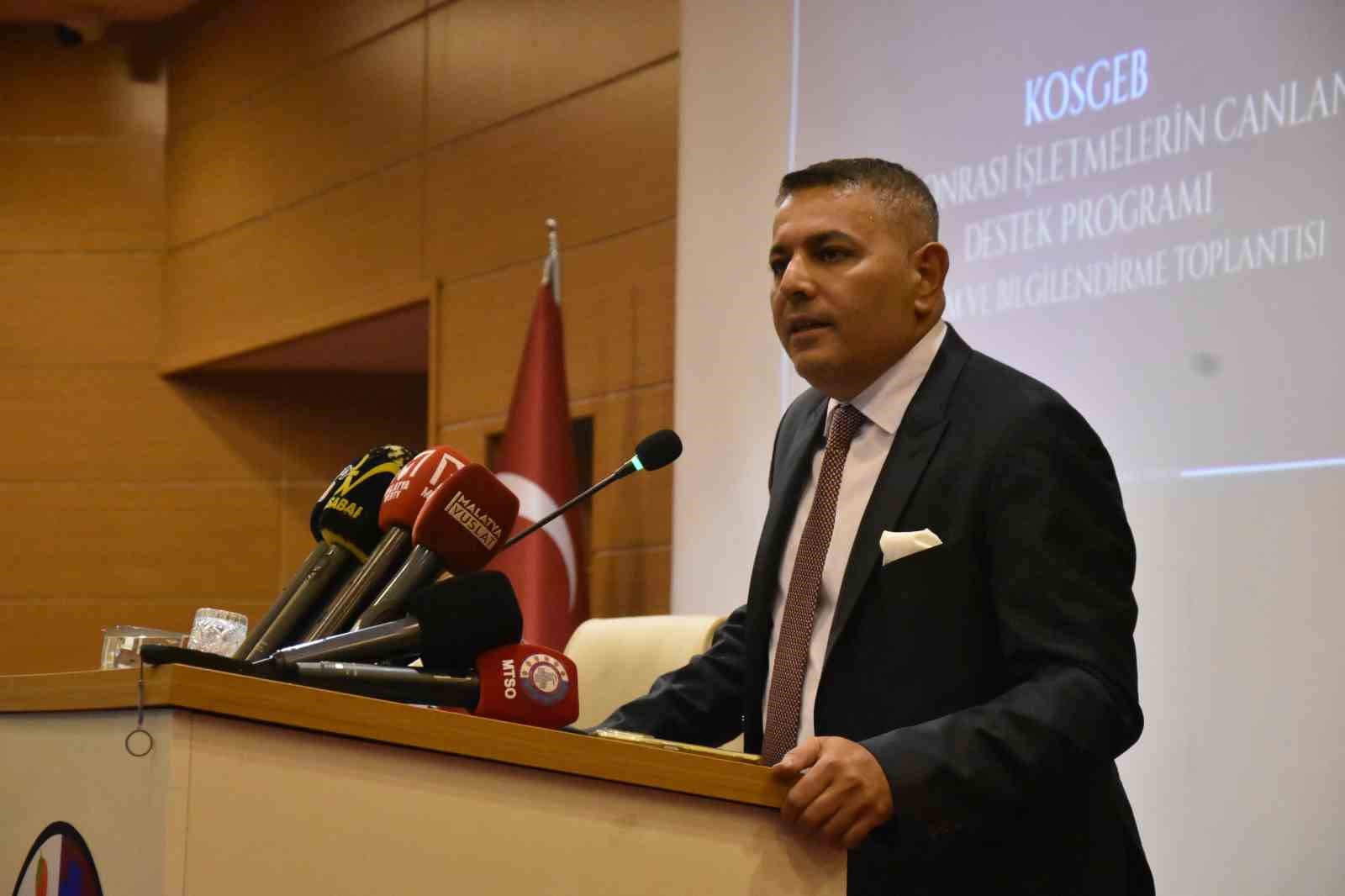 Sadıkoğlu: "KOSGEB kredilerini ödeyemeyen işletmeler için yeni düzenleme yapılmalı"