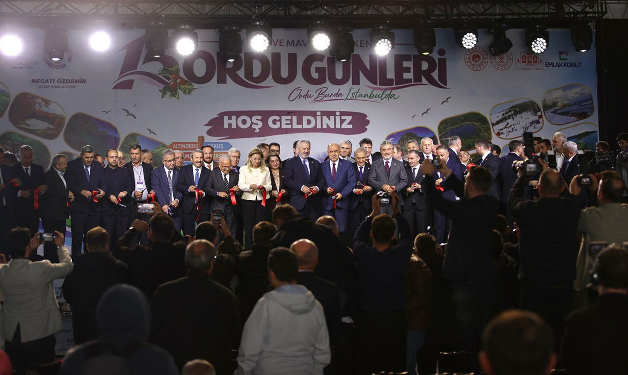 Ordu’nun yöresel lezzetleri İstanbul’da vatandaşlarla buluştu
