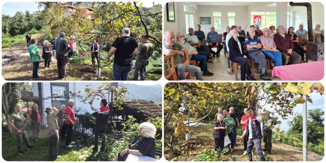 Tescilli "Rize Kokulu Üzümü" İçin Sahada Bilgilendirme Seferberliği