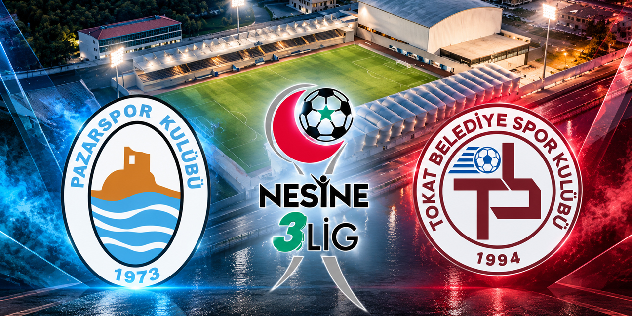Pazarspor Sahasında Tokat Belediye Spor’u Ağırlıyor