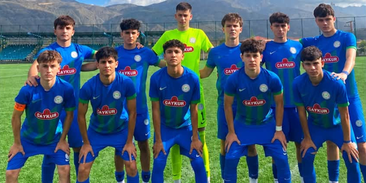 Çaykur Rizespor U16 Deplasmanda Gol Yağdırdı: 5-0