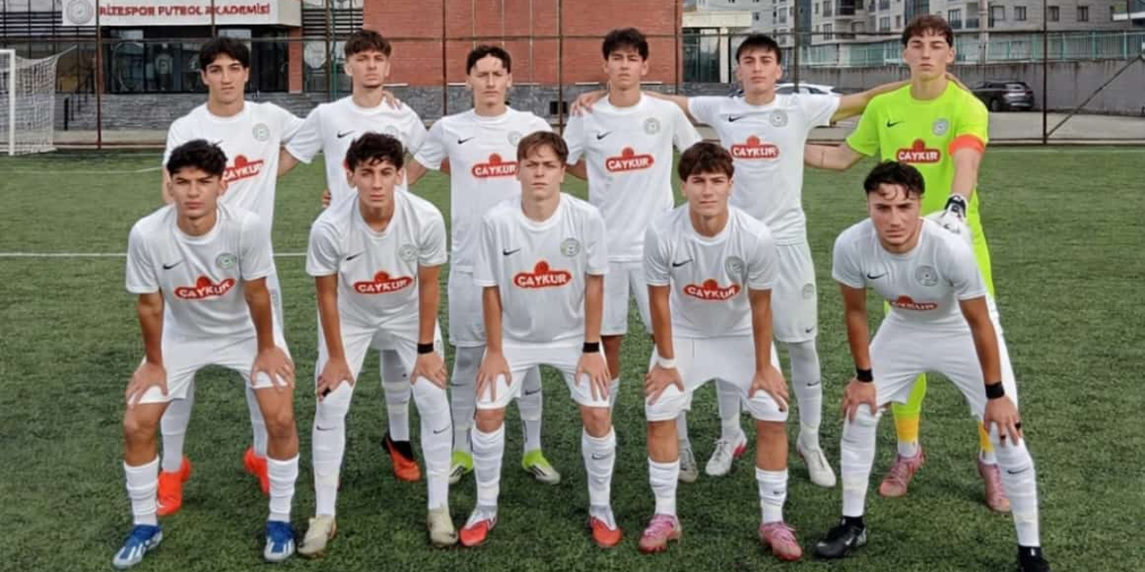 Çaykur Rizespor U17 Şov Yaptı: Liderlik Koltuğuna Oturdu