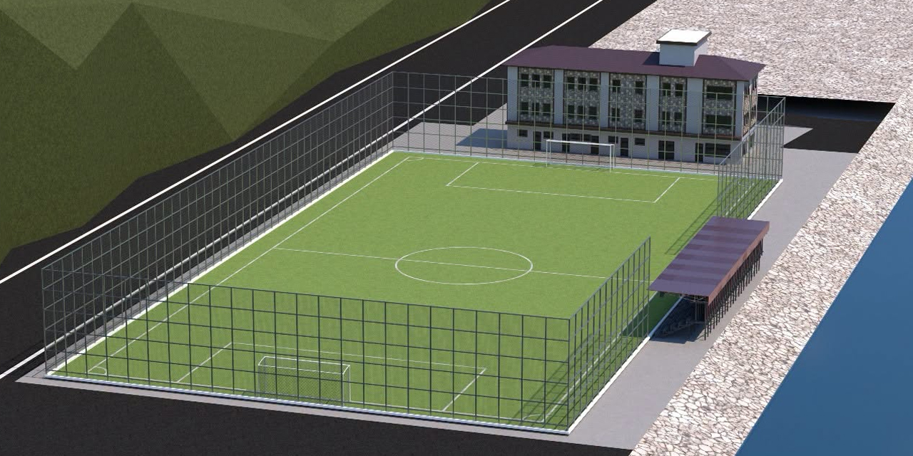 Çamlıhemşin Spor Kompleksinde Sona Doğru