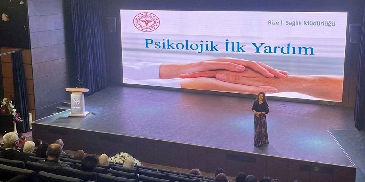 Rize’de Psikolojik İlk Yardım ve Deneyim Söyleşisi