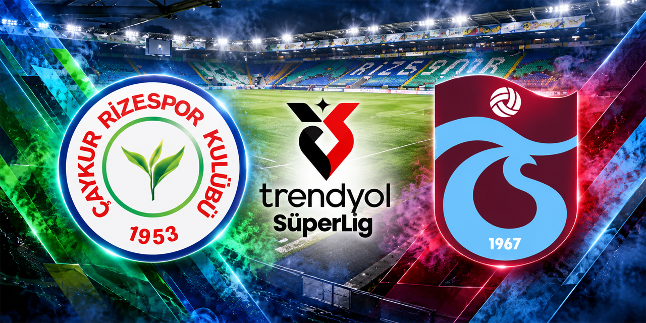 Karadeniz’de Derbi Günü: Rizespor - Trabzonspor Rekabetinde 55. Perde