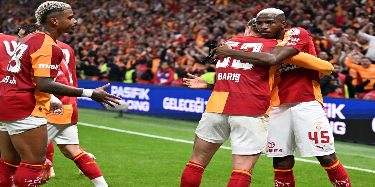 Galatasaray'dan ligde üst üste 3. galibiyet
