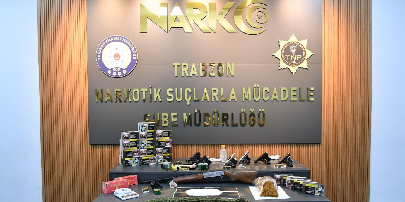 Trabzon’da 5 aylık takip uyuşturucu operasyonu ile sonuçlandı: 45 gözaltı