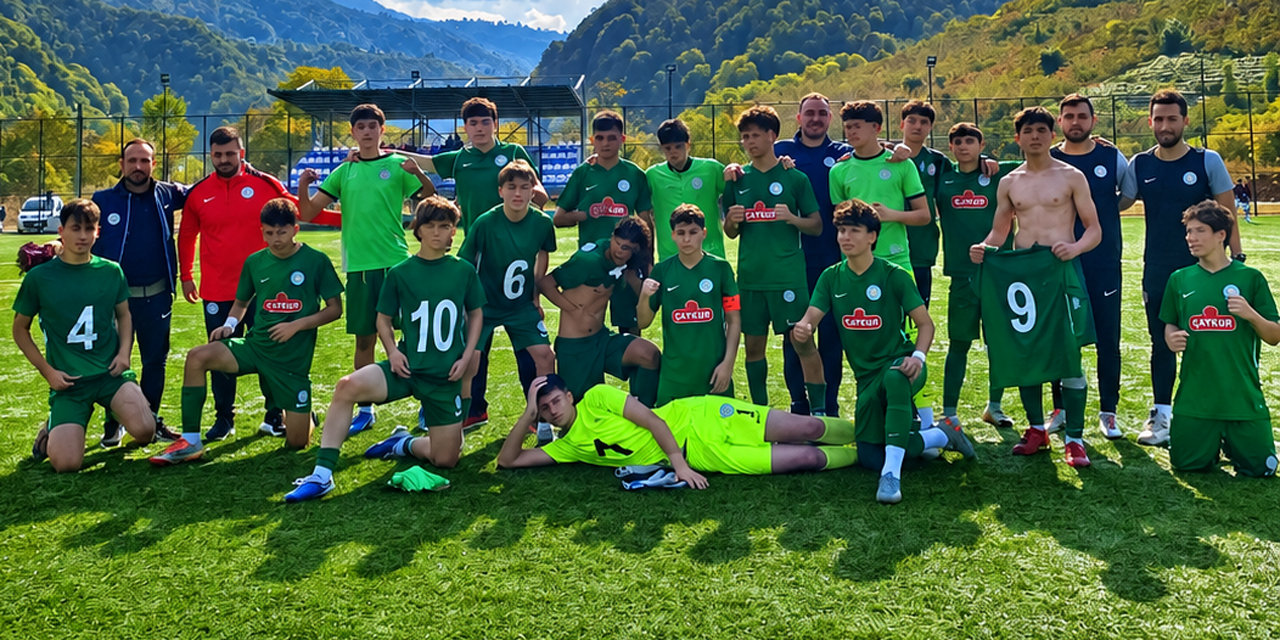 Çaykur Rizespor U16 Ordu'da 10 Kişiyle Kazandı: 2-3