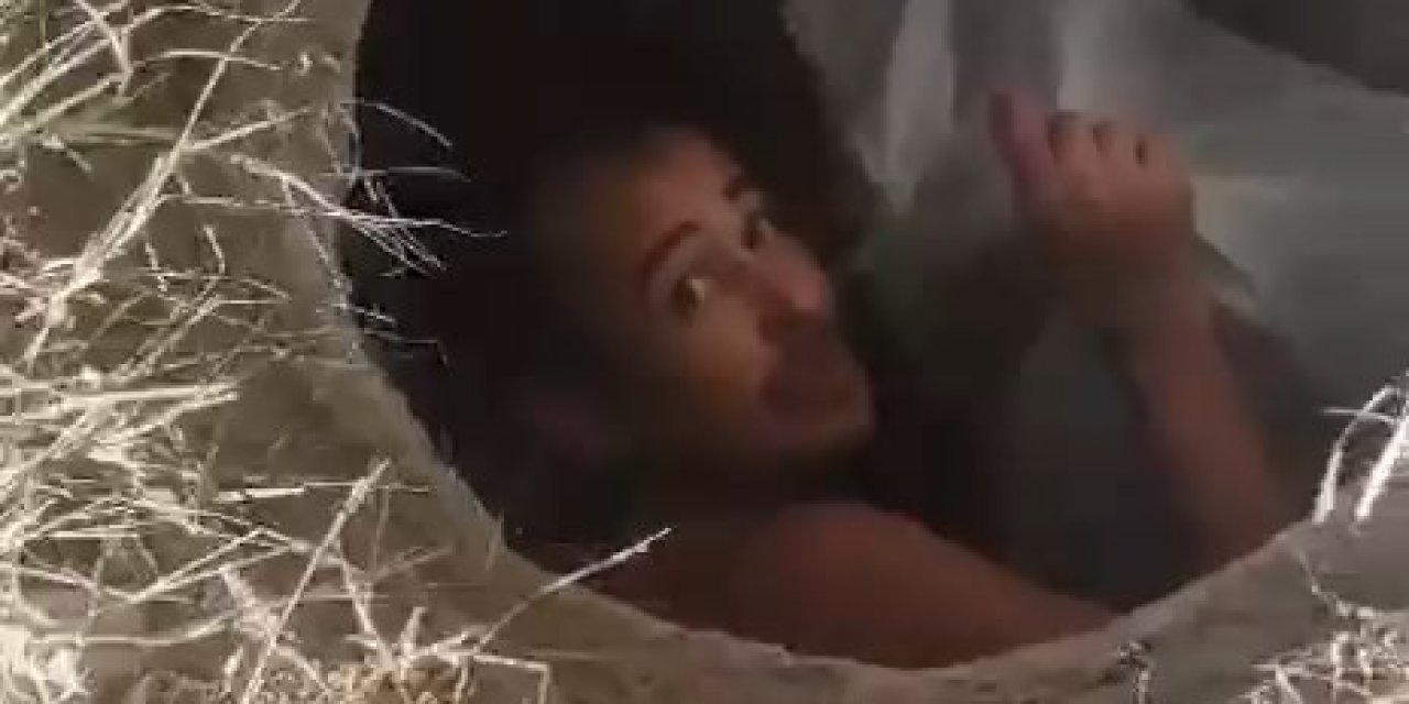 Esenyurt'ta Kaçak Göçmen Kanaldan Çıktı