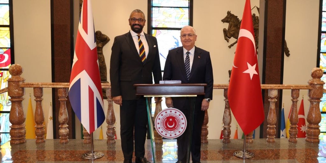 Bakan Güler, İngiltere Dışişleri Bakanı Cleverly İle Görüştü